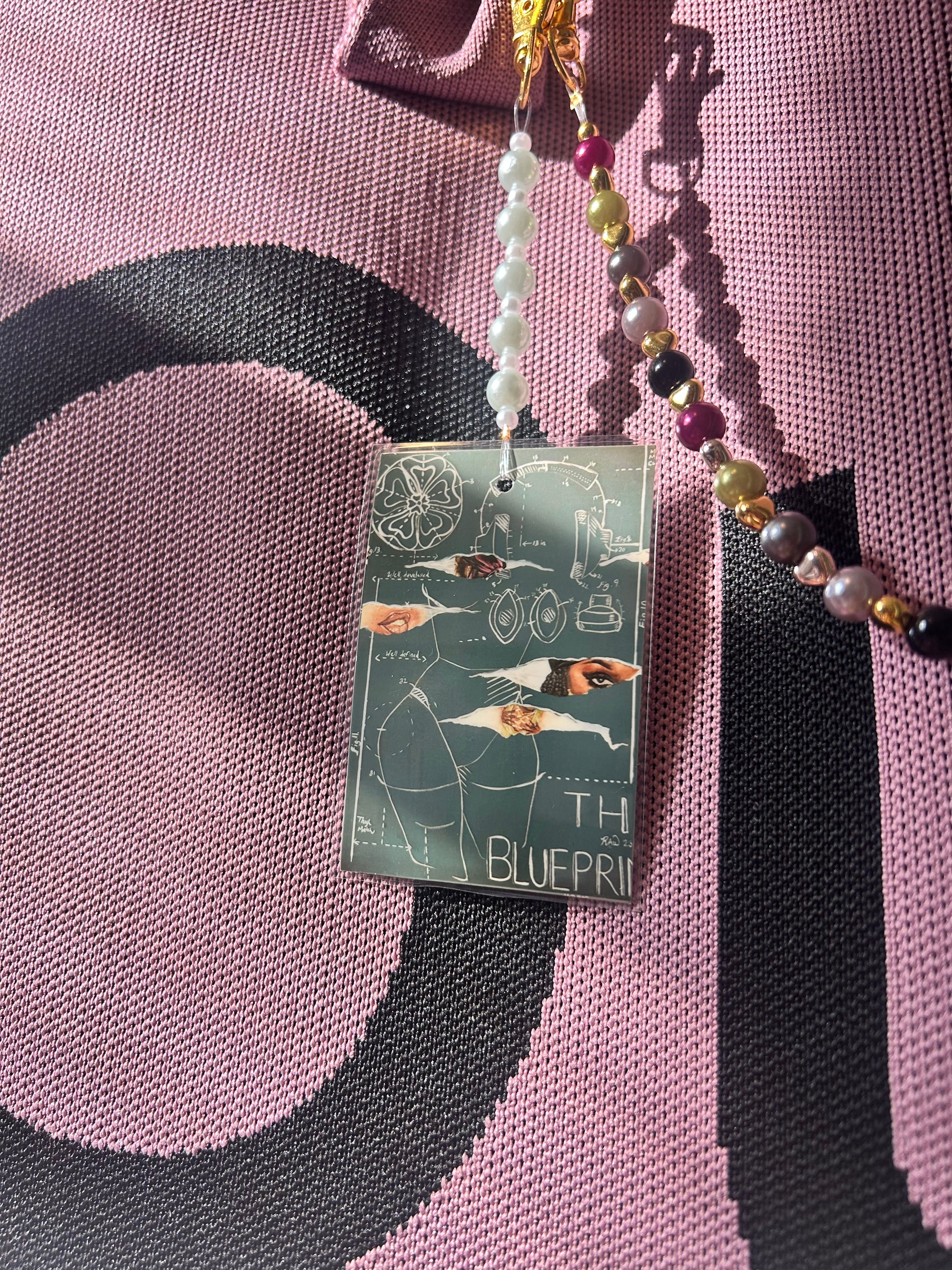 The Blueprint Bag Charm