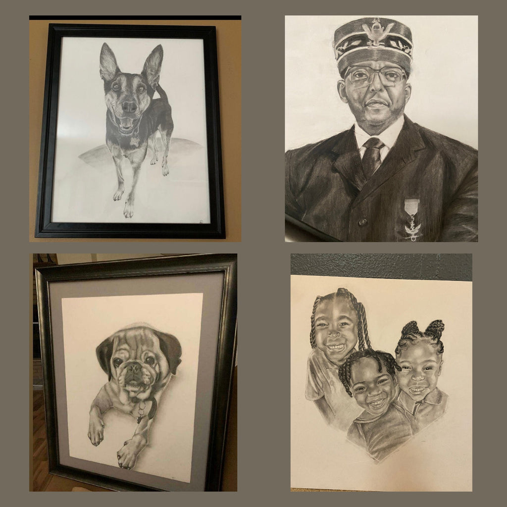 Custom Pencil Portraits